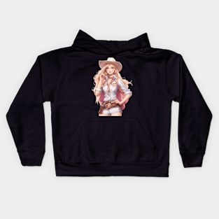 Rodeo Girl Kids Hoodie